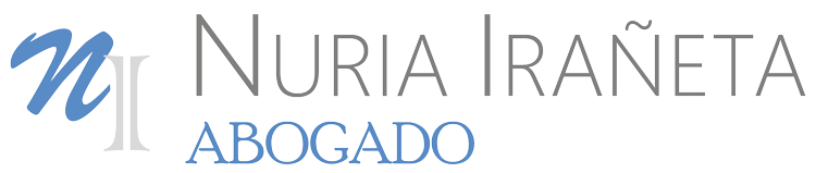 Diseño logo Abogado Nuria Irañeta Huarte